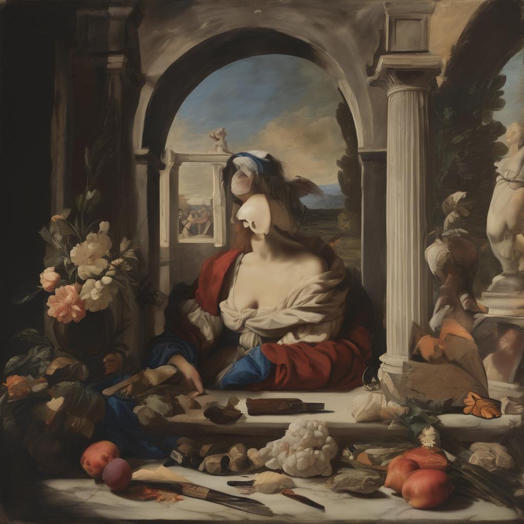 Ο Στυλ και η Τεχνική του Giulio dell'ANGOLO DEL MORO